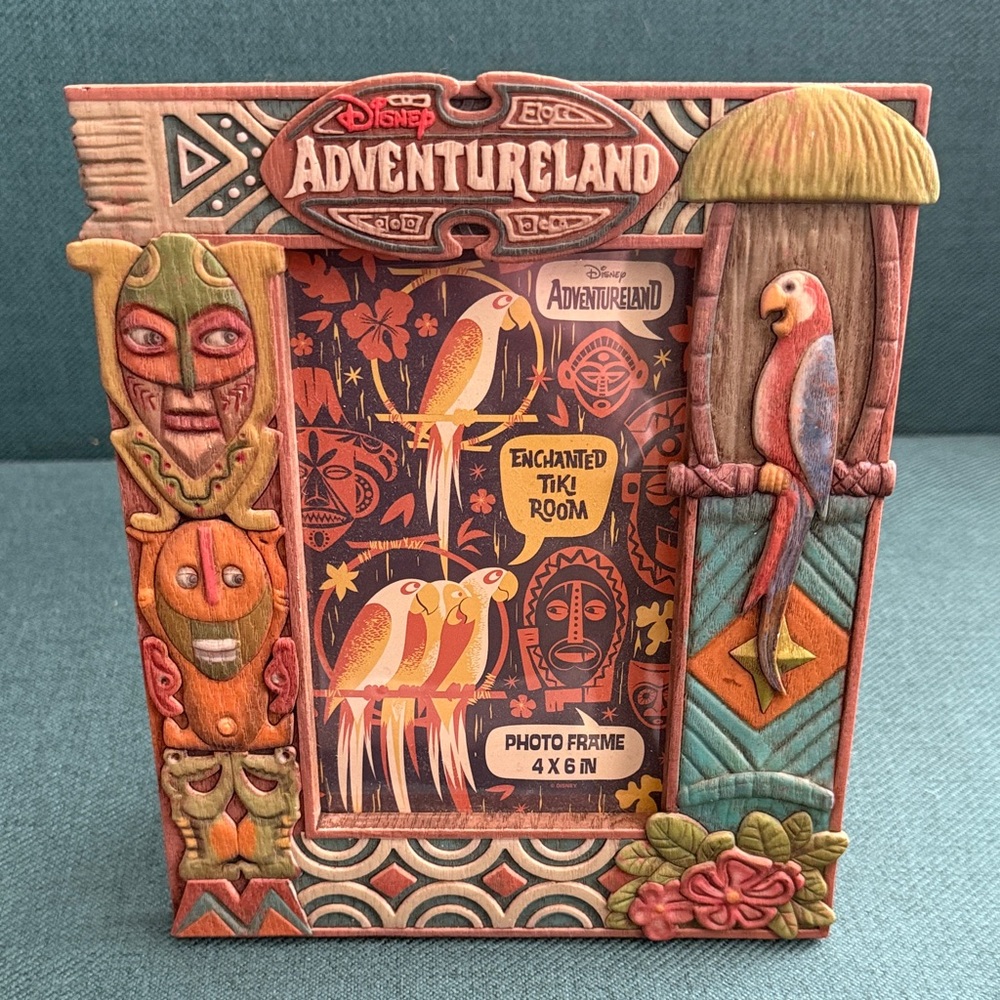 Disneyland Adventureland Enchanted Tiki Room 4x6 Inch Photo Frame